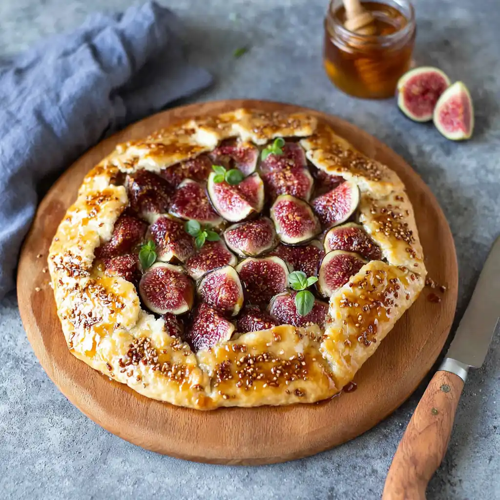 Tarte rustique aux figues