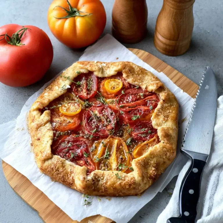 Tarte rustique tomates