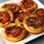 Tartelettes tomates moutarde