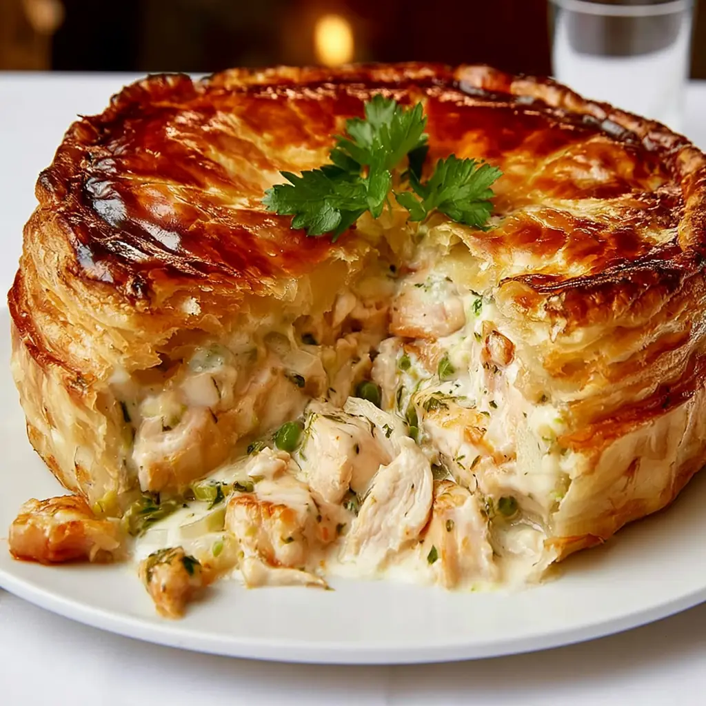 Tourte au poulet