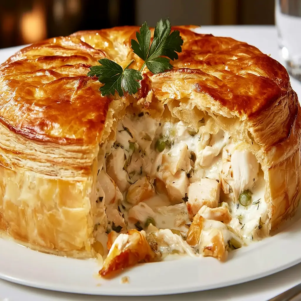 Tourte au poulet