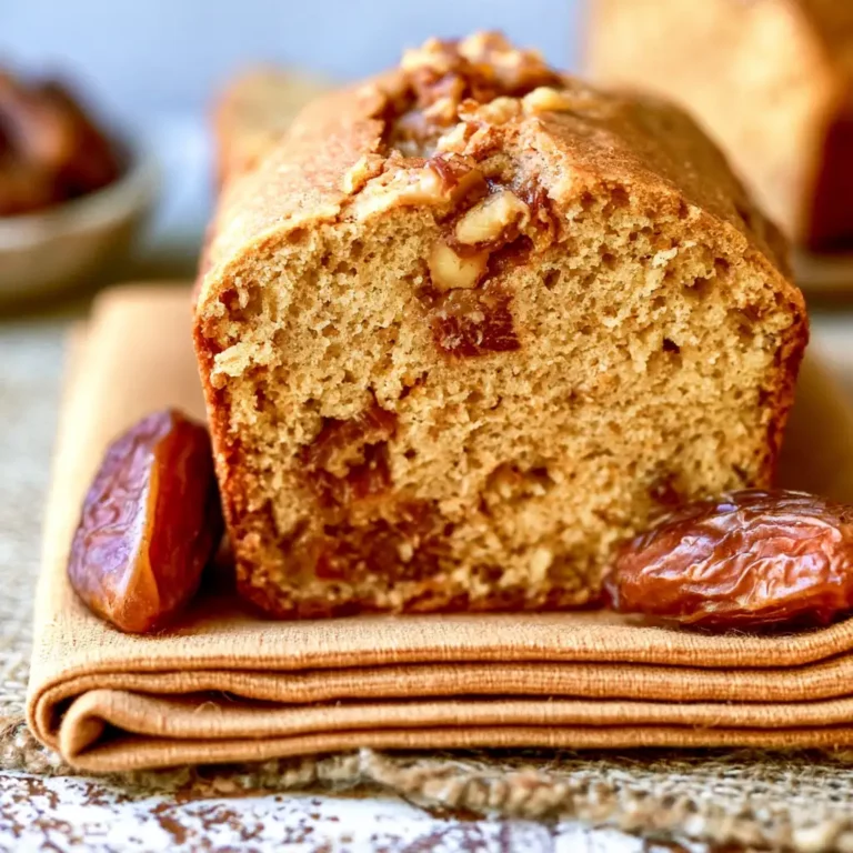 Cake aux dattes
