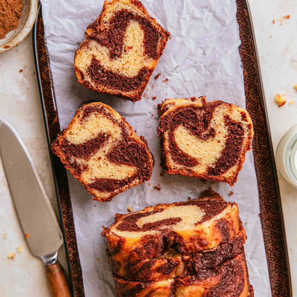 Cake marbré