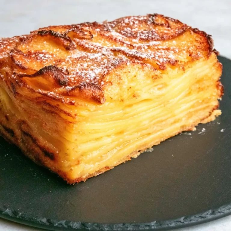 Gâteau invisible aux pommes