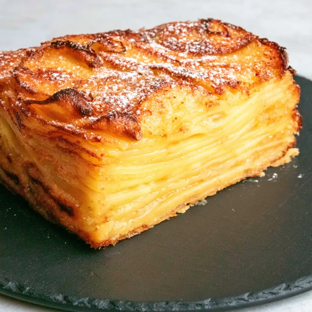 Gâteau invisible aux pommes