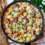 Gnocchis sauce forestière