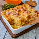 Lasagnes d'automne au potimarron