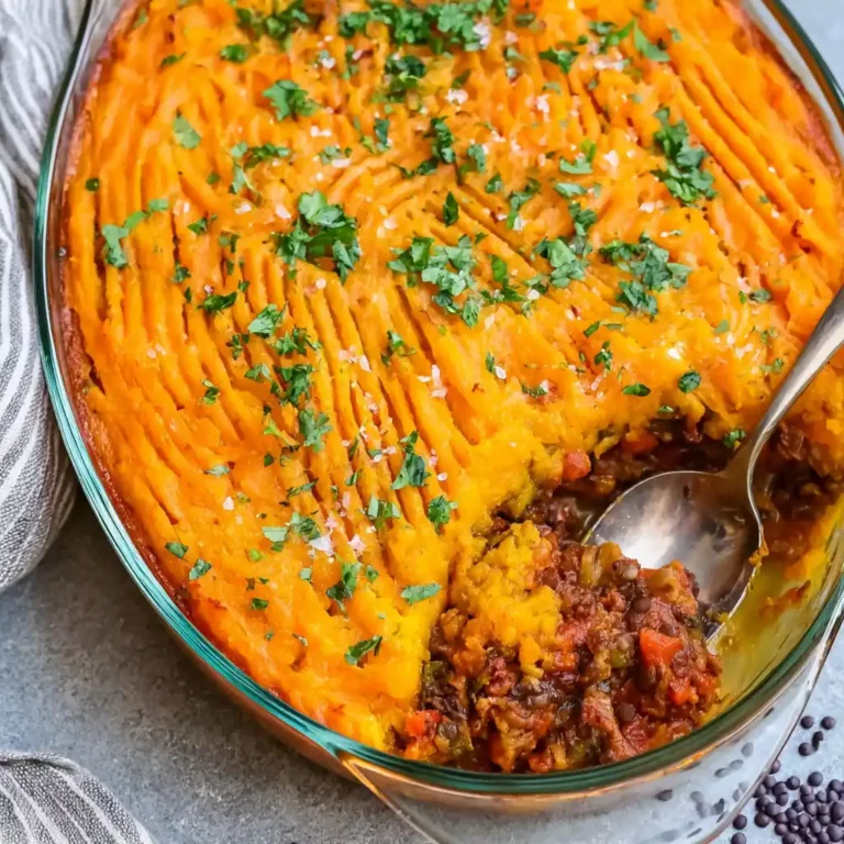 Parmentier vegan Potimarron Lentilles