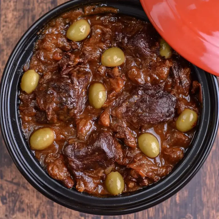 Sauté de veau aux olives