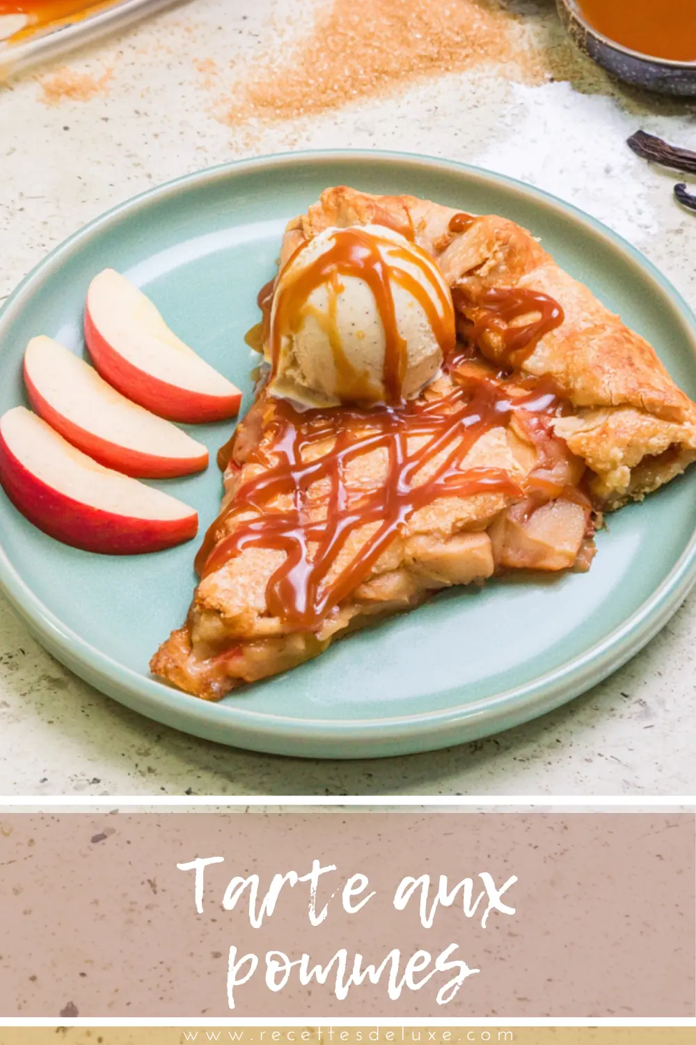 Tarte aux pommes comme chez mamie, fondante et dorée 6 Tarte aux pommes