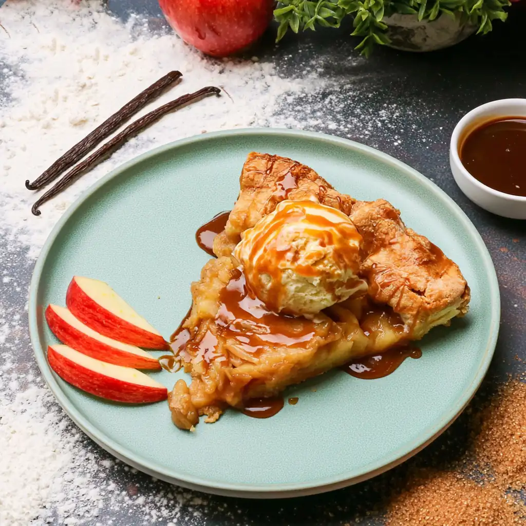 Tarte aux pommes comme chez mamie, fondante et dorée 5 Tarte aux pommes